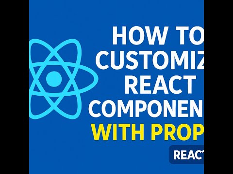 How To Create Custom Components with React