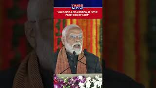 PM Inaugurates Tourism Dev Projects in J&K, Emphasizes Region's Significance for India's Development