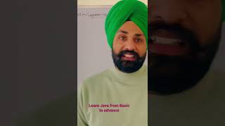Learn Java Free Of Cost From Basic To Advance. Get Training In Java Regular Classes | Live Sessions
