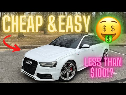 The Affordable Mods That You NEED For Your Audi! | For B8/B8.5 S4/S5 A4/A5!