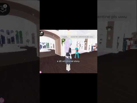 DTI short and emotional story 💔 #roblox #rblx #sad #sadedit #dti #dresstoimpress