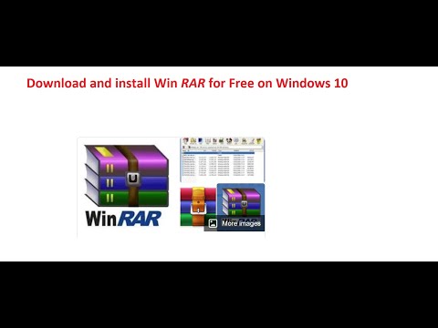 How To Download and install WinRAR Windows 10