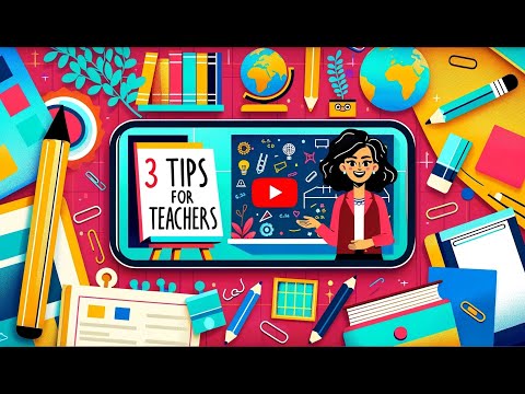 3 tips for teachers | Aino Corry