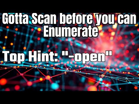 Scan Before You Enumerate (The Right Way)