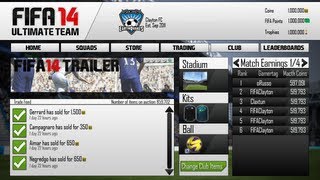 FIFA 14 - Web App (Speed Art)