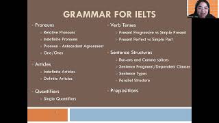Grammar for IELTS