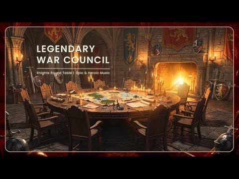 Knights Round Table Sanctuary 🛡️ Epic Medieval Music for Strategic Focus & Heroic Calm