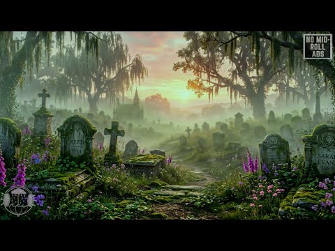 The Overgrown Cemetery 🌿 Peaceful Morning Nature Sounds (No Mid-Rolls) | Deep Focus & Study
