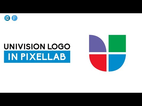How to Create Univision Logo in PixelLab | PixelLab tutorial | Smartphone tutorial