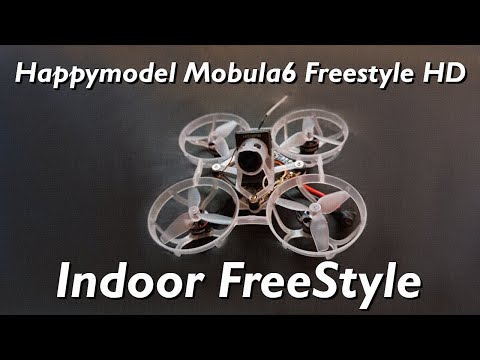 Indoor Tinywhoop Freestyle -  My new Mobula6 Freestyle HD #fpv #tinywhoop #freestyle