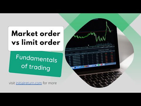 Market order vs limit order / Fundamentals of trading / Episode 2