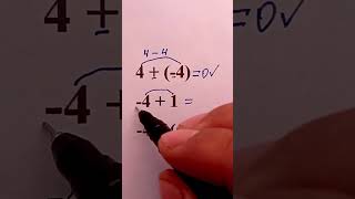 This Addition Trick Solves Positive & Negative Numbers Fast #mathtrick #mathematica #mathstricks