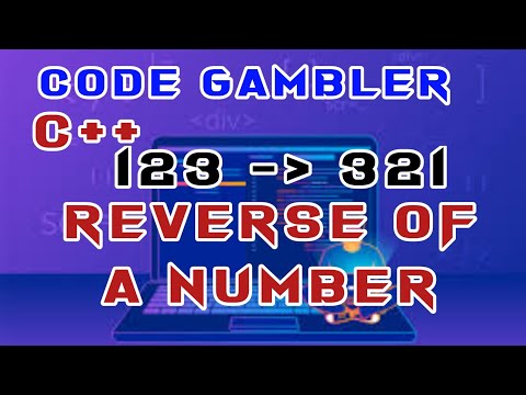 C++|Reverse of a number using C++ #coding #programming