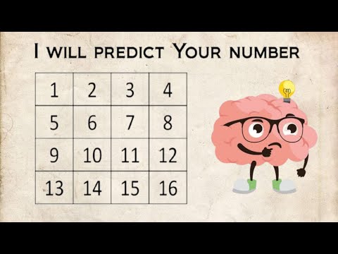 I Will Predict Your Number - Math Magic Trick ( In Hindi )  | Math Enigma India  | Grid Prediction