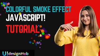 🔥 Colorful Smoke Effect in JavaScript | HTML CSS JS Animation | Mouse Trail Effect*🎨