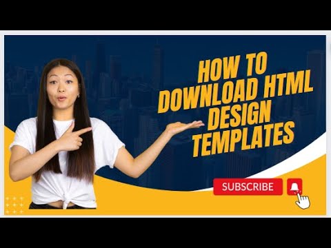 Website design | How to download html template design | programming