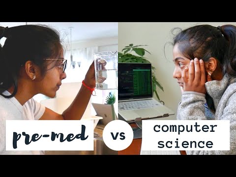 Pre-Med Students vs Computer Science Majors (a parody)