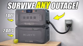 How To Survive ANY Outage with a Power Station - Backup Power w/ BLUETTI Apex 300