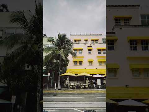 Shot on iPhone: Colorful tales from the Miami Art Deco District 🎨🌴 #miami #travel  #shotoniphone