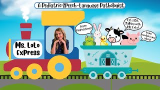 Learn To Talk with Ms LoLo | Toddlers Learn About Trains, Colors, Counting & More | Toddler Learning