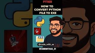 How to Convert Python File to exe |  @codewithas_31 #shorts #viral #youtubeshorts