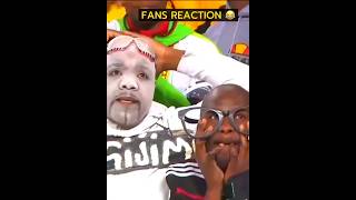 Funny fan reactions🤣 #crazy  #highlights #football #funny