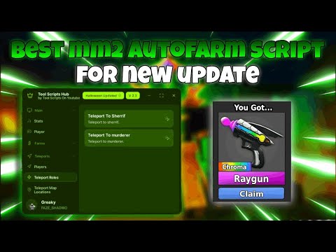 [HOT 🔥] MM2 Auto Farm Script | Keyless + Halloween Update 2025