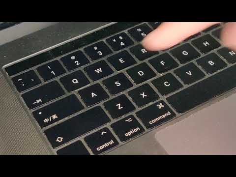 macbook pro 2017 keyboard issue.