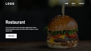 How To Make HTML CSS Website | HTML CSS Website Design Tutorial
