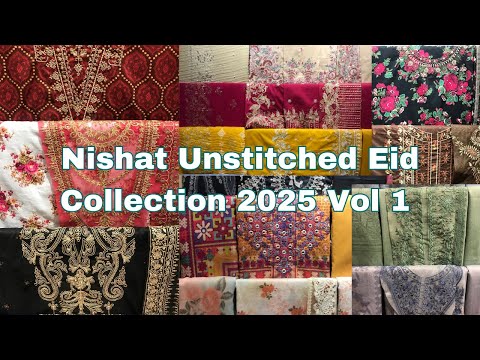Nishat Summer Unstitched Styles New Ramadan & Eid Arrivals | March 2025