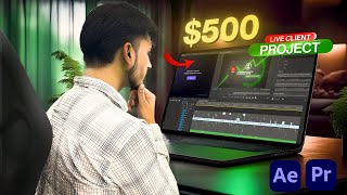 POV : You Are Editing A $500 Client Project ( Complete Process )