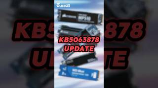 KB5063878 Update Is BREAKING Your SSDs and HDDs!!! #windows11 #windowsupdate