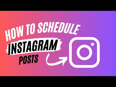 How to schedule your Instagram Post