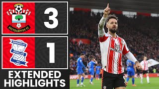 EXTENDED HIGHLIGHTS: Southampton 3-1 Birmingham City | Championship