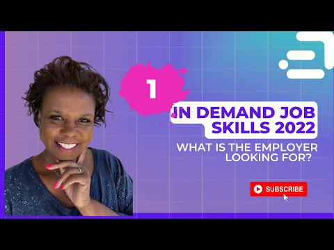 The most important job skills in 2022! #shorts #careercoach #gethired #jobsearch #jobinterviewtips