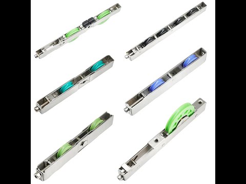 Heavy Duty Door and Window Rollers Sliding Door Double Rollers Wheels Factory Price OEM and ODM