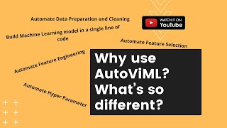 Why use AutoViML for building Machine Learning model? What’s so different?