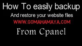 Website Backup Using Cpanel Hostgator