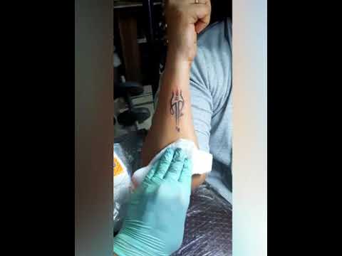 #maapaa #momdad #trishul #lordshiva #Tattoo by #m_tattoozz #lokeshnaikar