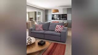 Cores que combinam com sofá cinza 🩶.  Como decorar sofá cinza.    #sofa  #decor  #sofacinza  #cores 
