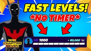 NEW AFK FAST Fortnite XP Map To Help LEVEL UP FAST In Chapter 7!