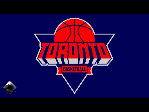 make this modern sports logo in inkscape | Inkscape tutorial #4