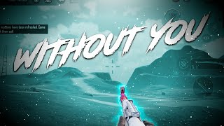 WITHOUT YOU ⚡ PUBG MONTAGE // 4 FINGER + GYRO