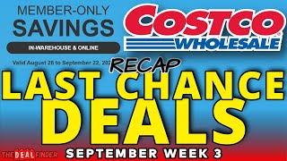 LAST CHANCE Costco Instant Savings  !!! Product You Should Be Buying !!! September Week 3