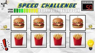 Slow to Fast Say The Word On Beat Speed Challenge 92 | SPEED EDITION | Easy Medium Hard | Fast