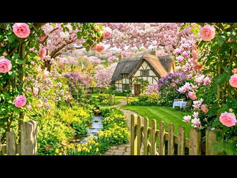 ☕ Slow Living in a Cozy English Tudor Cottage | Spring Home Tour 🌿