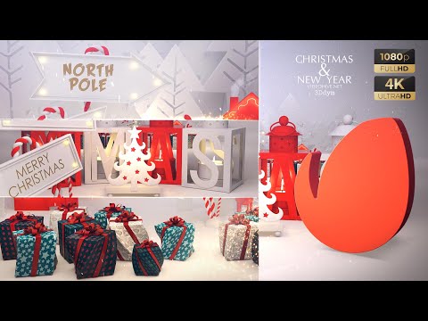 Elegant Christmas Greetings | After Effects Template