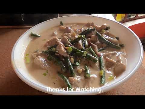 Creamy Bicol Express