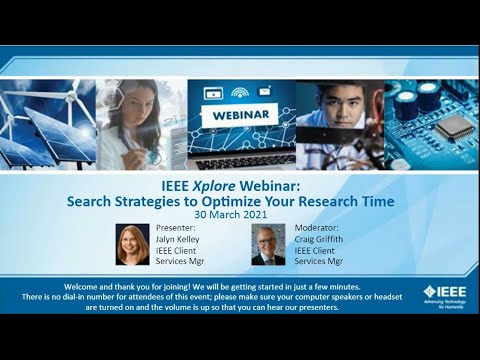 IEEE Xplore Best Practices and Research Strategies