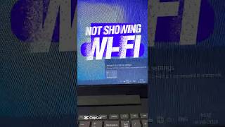 Wi-Fi Not Showing on Laptop? Quick Fix in 2025 To 2026 #babifreitas